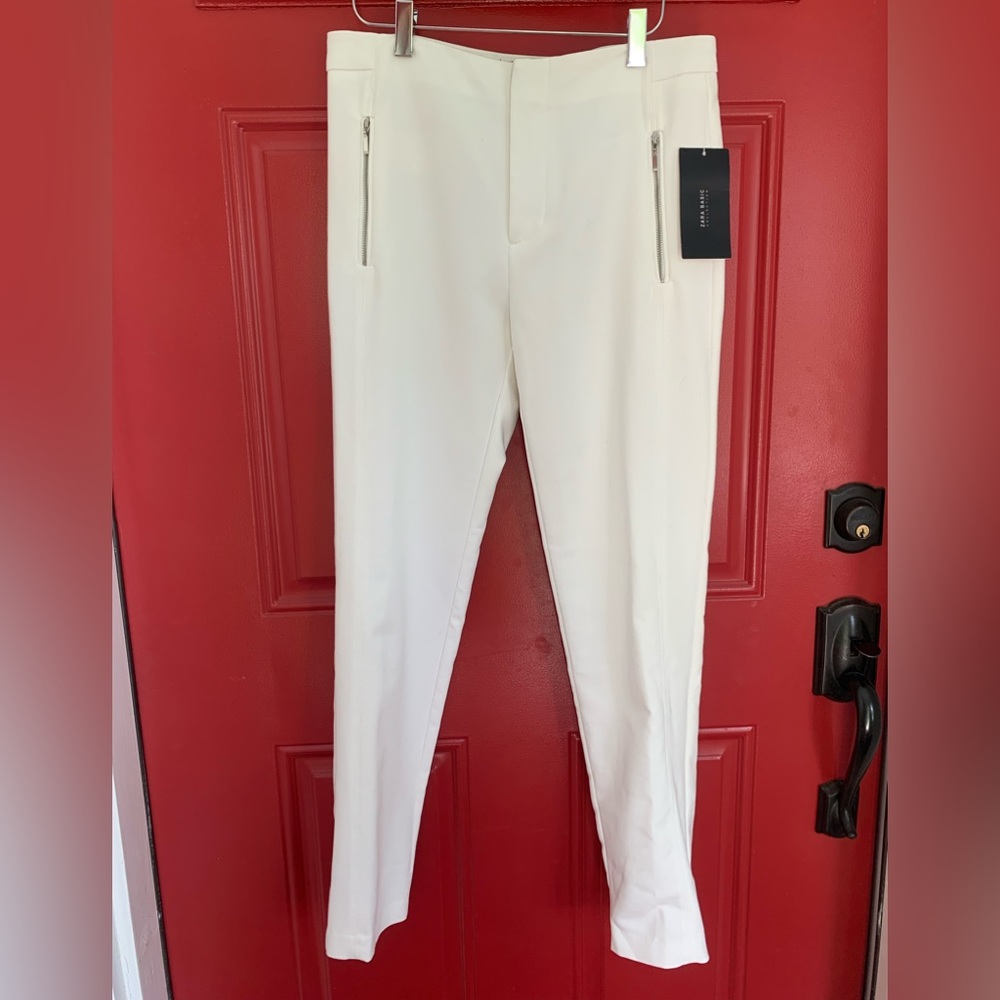 Zara Capri Pants in White